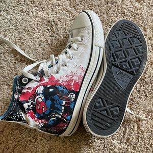 superman converse high tops